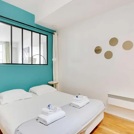 Appartamento Charming - 1br-6p - Sentier Parigi